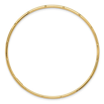 Gold Sleek Bangle Bracelet