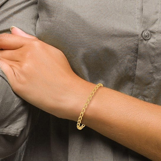 Gold Link Bracelet