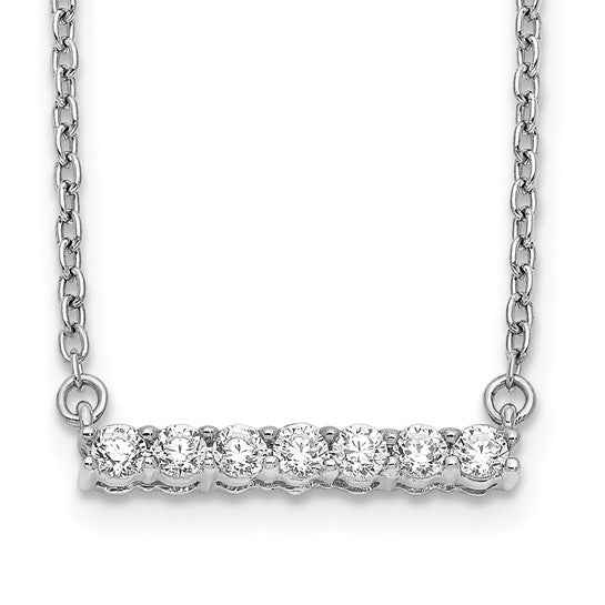 Diamond Bar Necklace