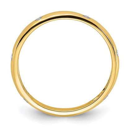 Gold and Diamond Ring