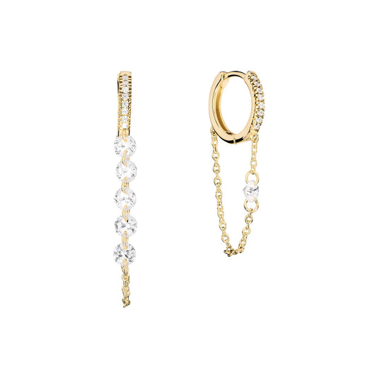 Drop Chain Earrings