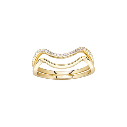 Wave Duo Ring