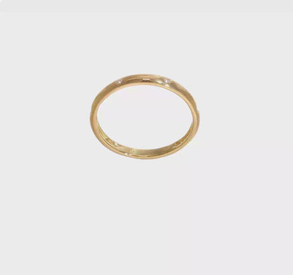 Gold and Diamond Ring